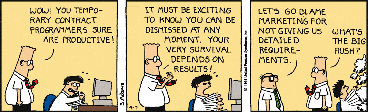 Dilbert Cartoon